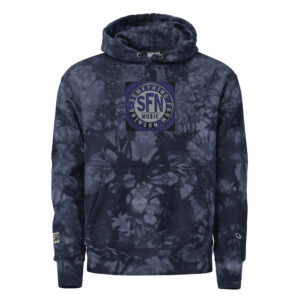 Unisex Champion tie-dye hoodie