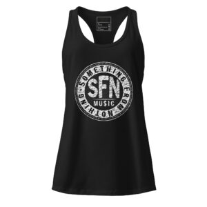 Women’s fitted racerback tank top